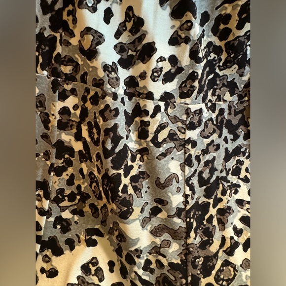 NWT Karen Kane size 1X elastic waist Wild Thing Paneled Shirt Retail $114 - Picture 11 of 16